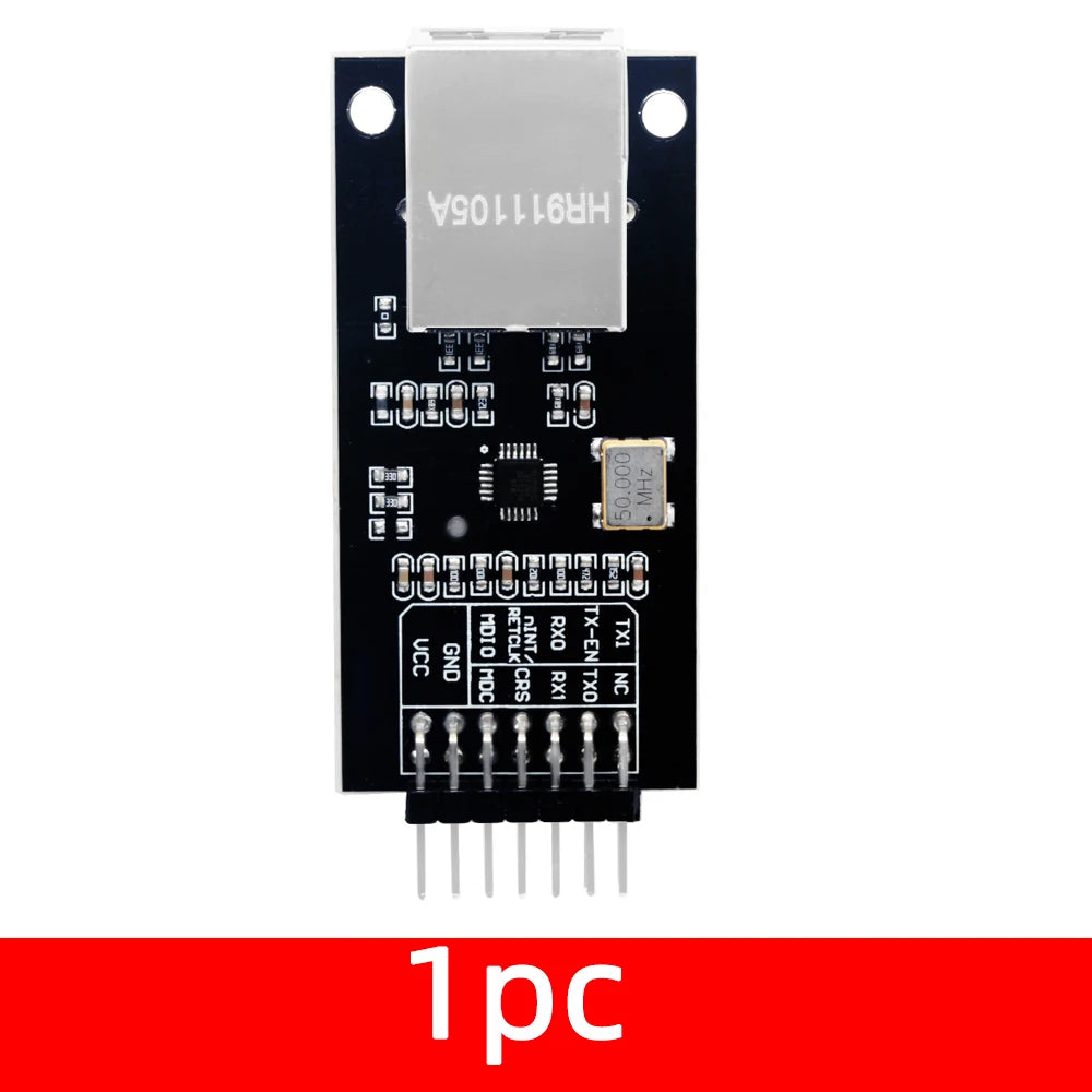LAN8720 Ethernet Transceiver Module – RMII for Arduino & STM32 Ethernet Transceiver Module Axl 1pcs