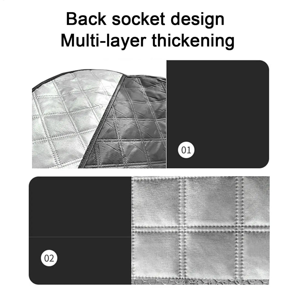 Car Steering Wheel Sun Shade Cover – UV & Heat Protector Steering Wheel Sunshade Axl