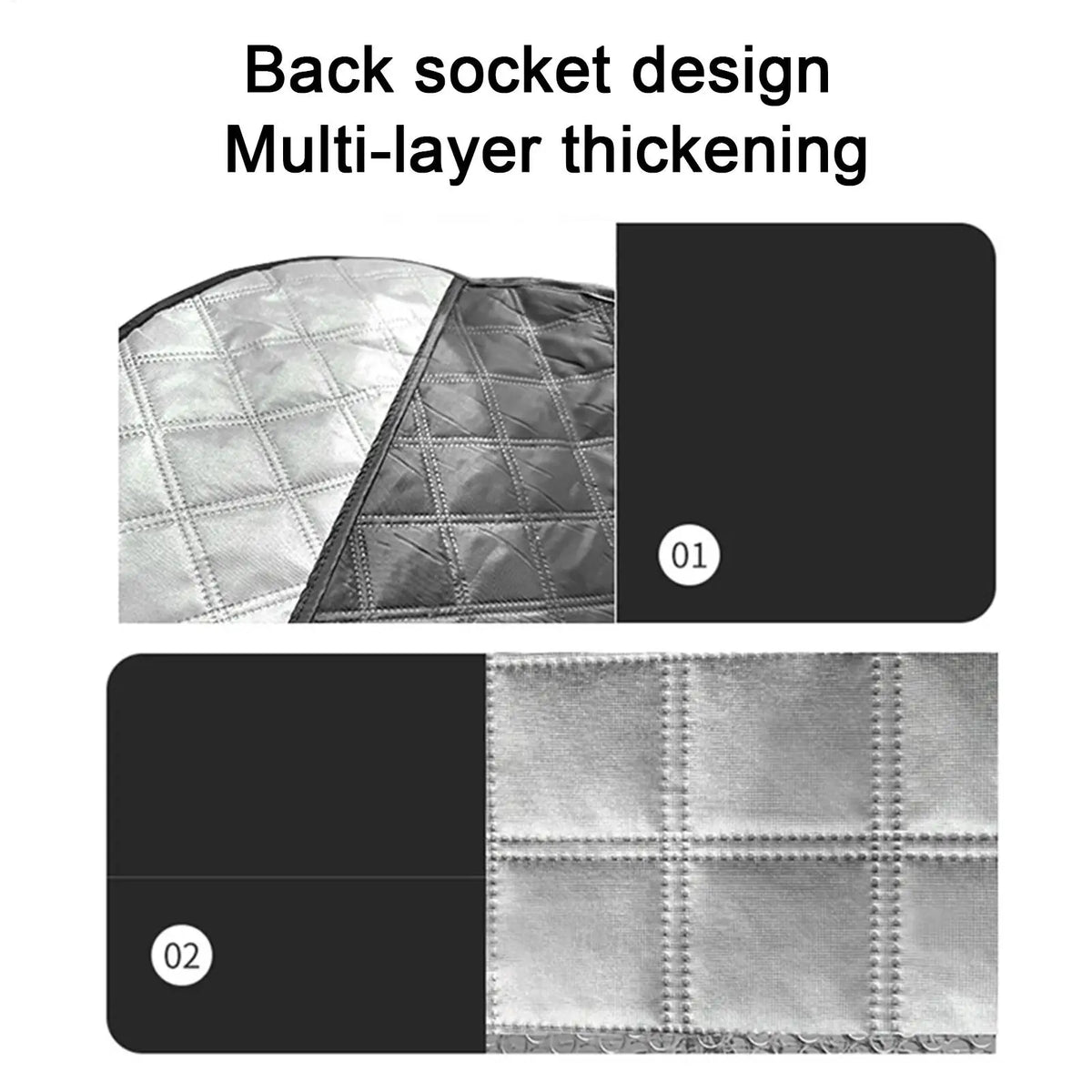 Car Steering Wheel Sun Shade Cover – UV & Heat Protector Steering Wheel Sunshade Axl