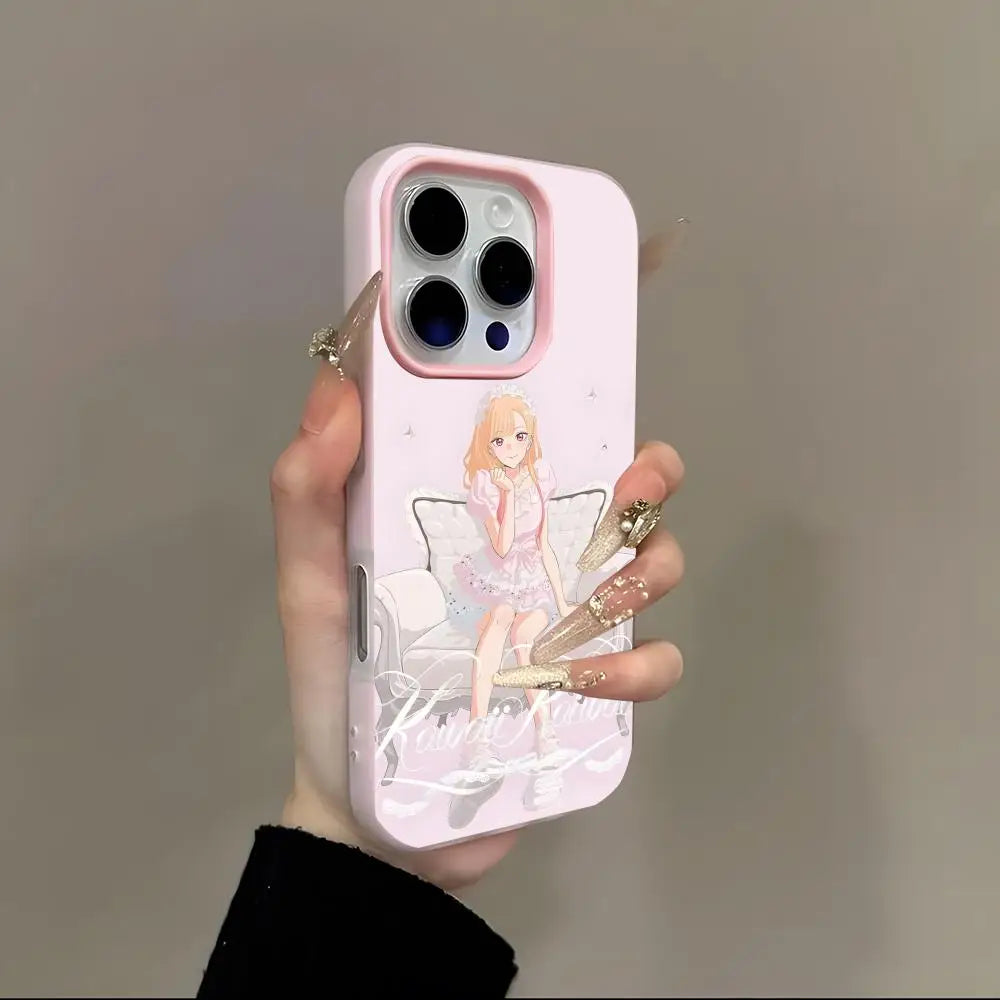 My Dress-Up Darling iPhone Case 2-in-1 Card Holder | iPhone 13–17 Anime Phone Case Axl QFS2 iPhone 12