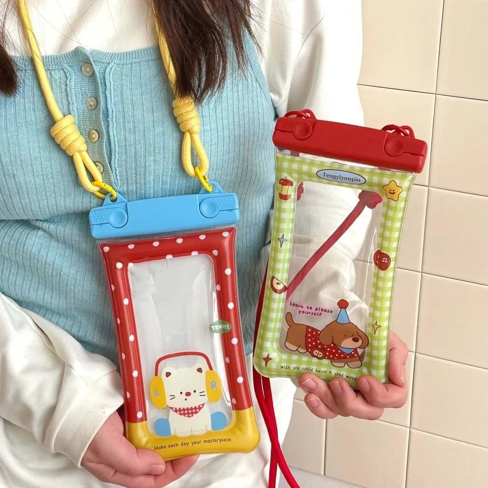 Waterproof Phone Pouch – Cartoon Crossbody Dry Bag for Beach Waterproof Phone Pouch Axl