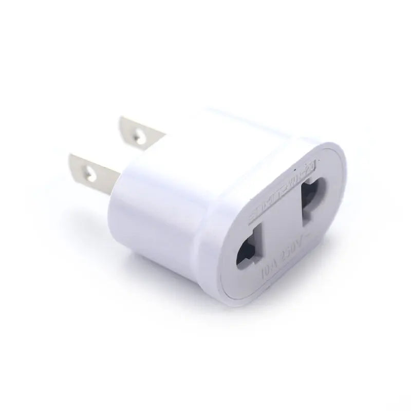 US to EU Travel Plug Adapter – 2-Pin Power Converter WN-20 Travel Plug Adapter Axl Onesize