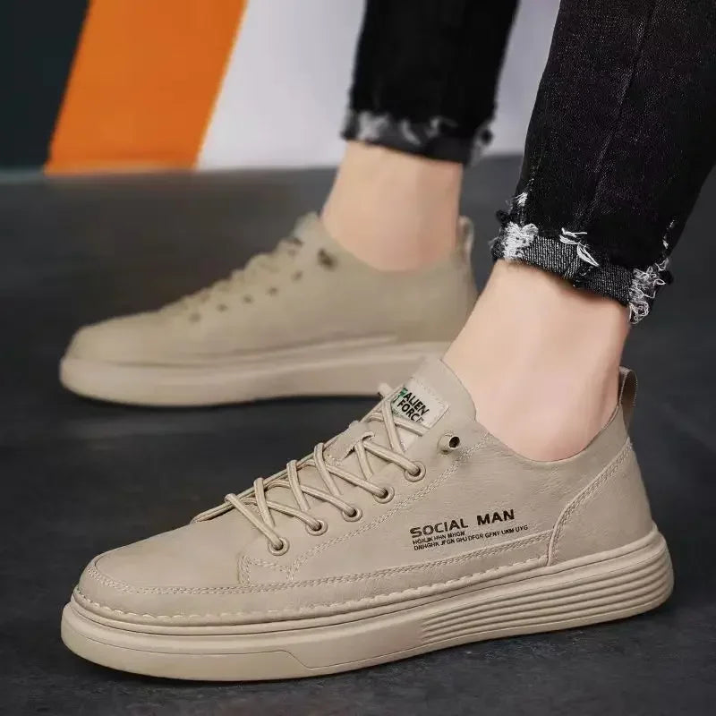 Men's Lightweight Slip-On Casual Sneakers | Elastic Band Men's Casual Sneakers Axl