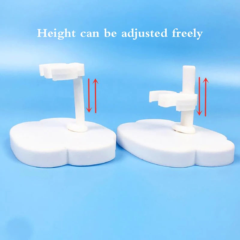 5-Pack Plastic Doll Display Stands – 1/6 Scale 17cm Holders Doll Display Stand Axl