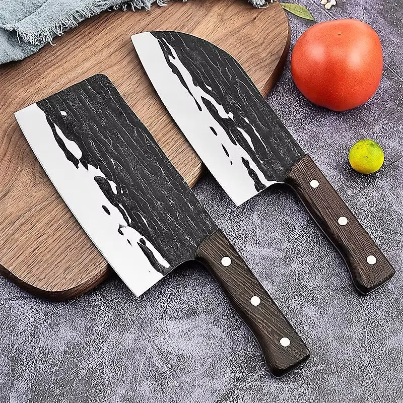 Handmade Forged Serbian Chef Cleaver | High-Carbon Boning Knife Chef Cleaver Knife Axl