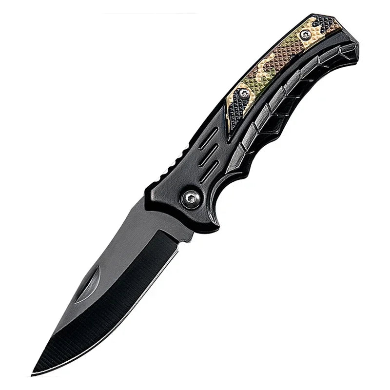 Stainless Steel Folding Fillet Knife – Fishing & Camping Knife Folding Fillet Knife Axl 1pcs-green