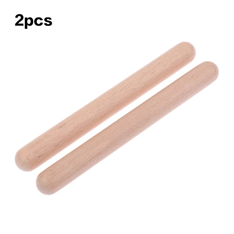 Wooden Rhythm Sticks for Kids – Beginner Percussion Set Kids Rhythm Sticks Axl 2Pcs