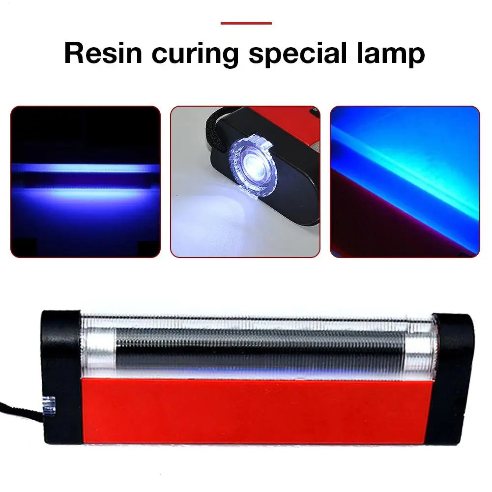 UV Cure Light for Windshield & Auto Glass Resin Repair | 4W Auto Glass Repair Tool Axl