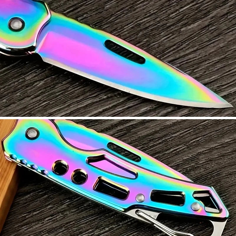 Stainless Steel Folding Pocket Knife – Outdoor Survival Tool Folding Pocket Knife Axl