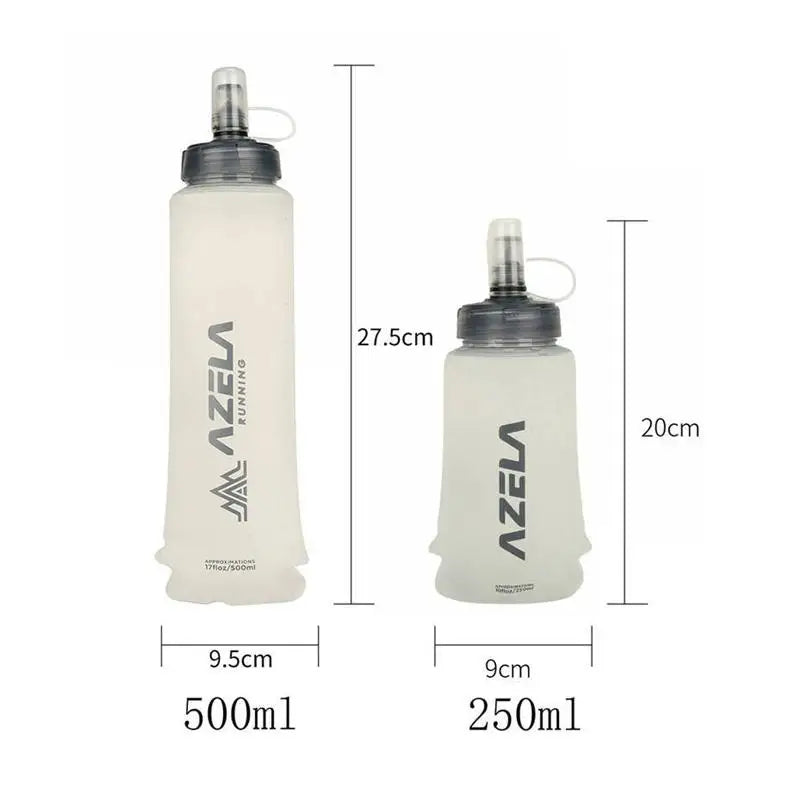 Foldable TPU Sport Water Bottle 250ml/500ml – Portable Foldable Water Bottle Axl