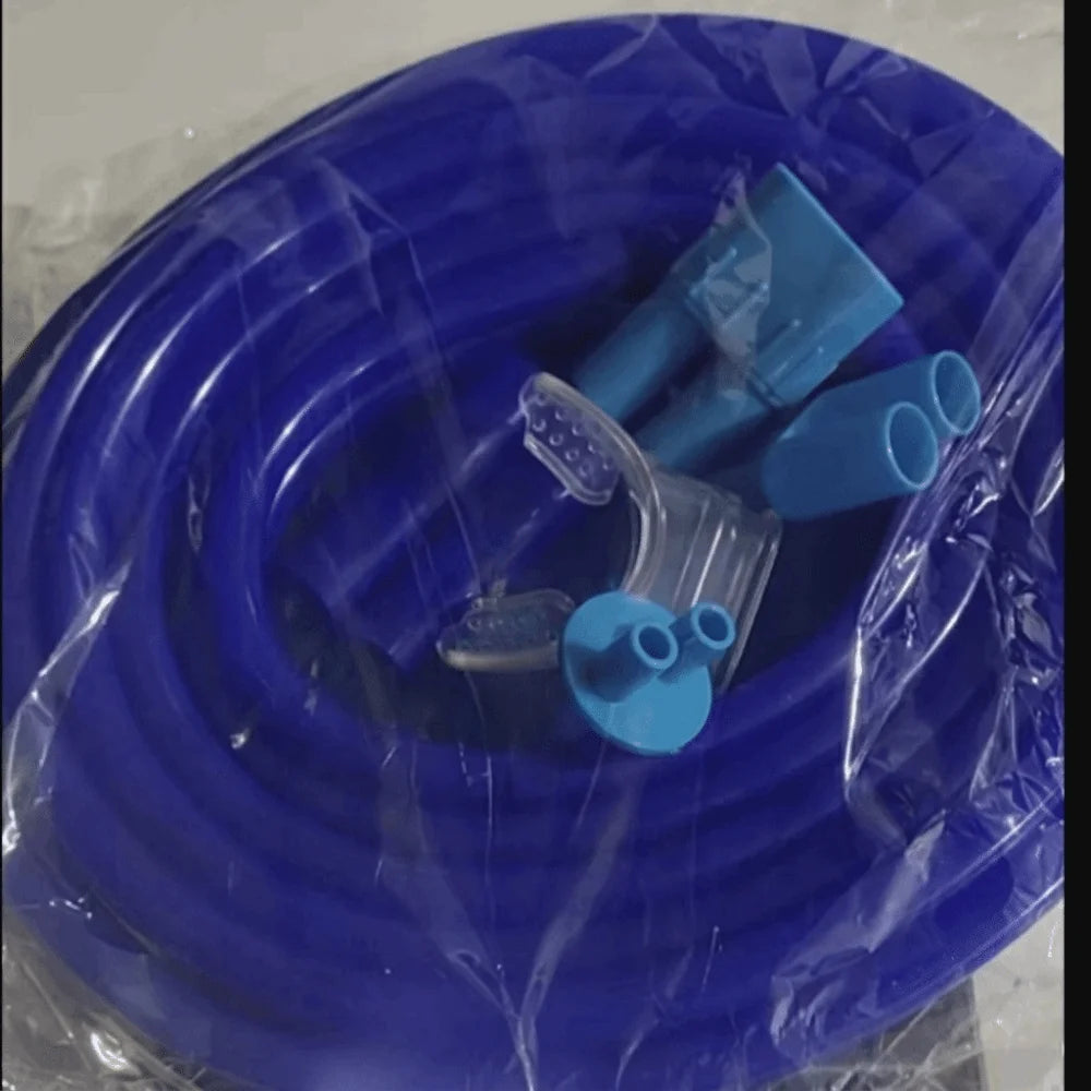 Double Tube Silicone Diving Snorkel Breathing Tube 1.5–4.5m Diving Snorkel Tube Axl