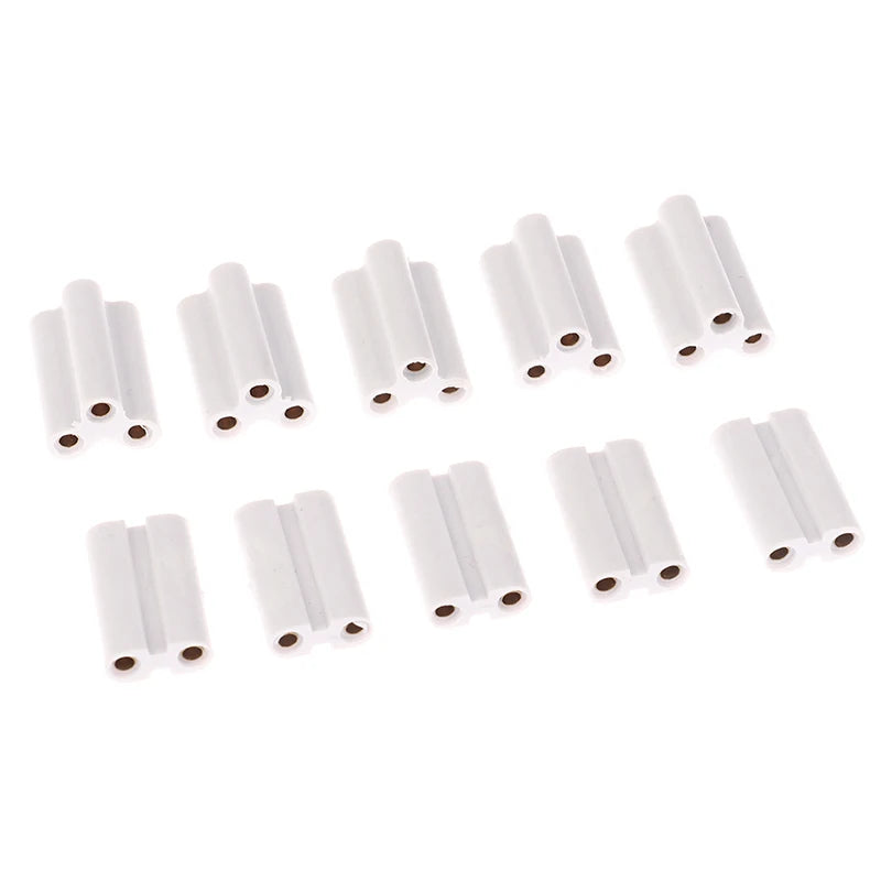 10-Pack T5 T8 LED Fluorescent Tube Connectors – 2 & 3 Pin Tube Lamp Connectors Axl