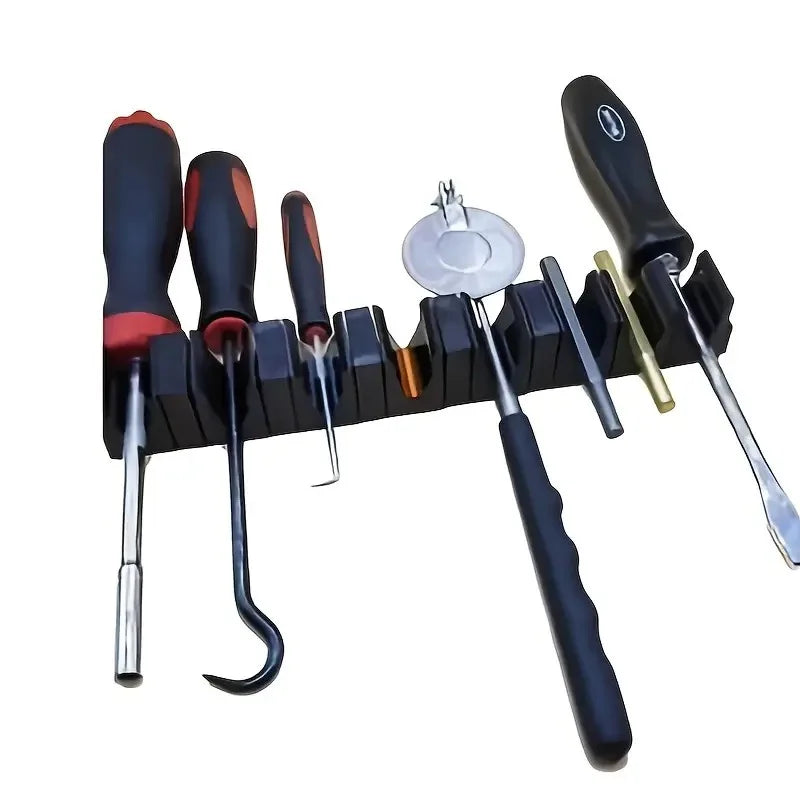Magnetic Wrench Organizer Rack – 12-Slot Tool Holder Tray Tool Organizer Rack Axl