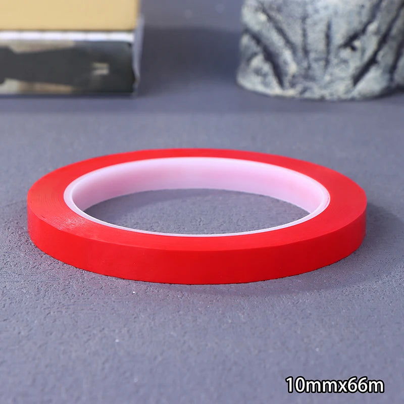 Whiteboard Grid Tape 3/6/10mm 66M – PET Pinstripe Line Tape Whiteboard Gridding Tape Axl 10MM Red