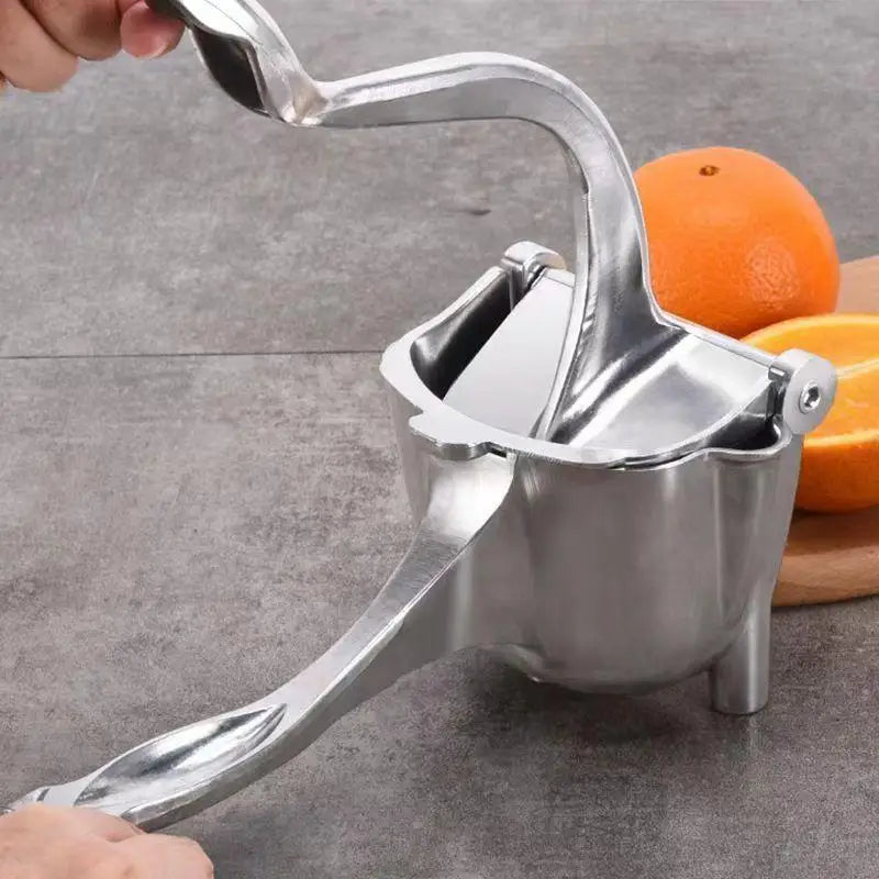 Aluminum Alloy Manual Juicer – Orange, Lemon & Pomegranate Manual Citrus Juicer Axl