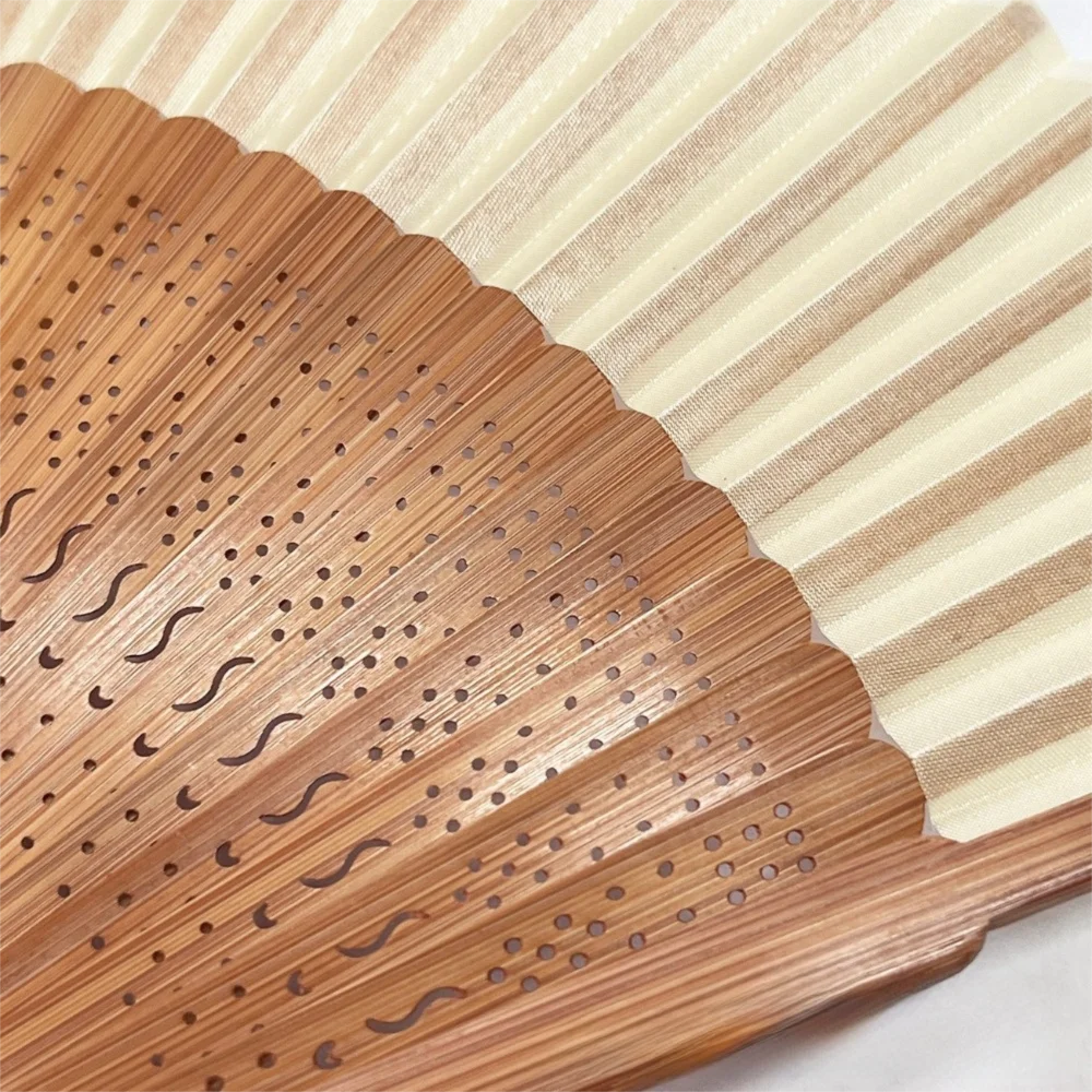 Chinese Bamboo Folding Fan – Elegant Portable Handheld Fan Bamboo Folding Fan Axl