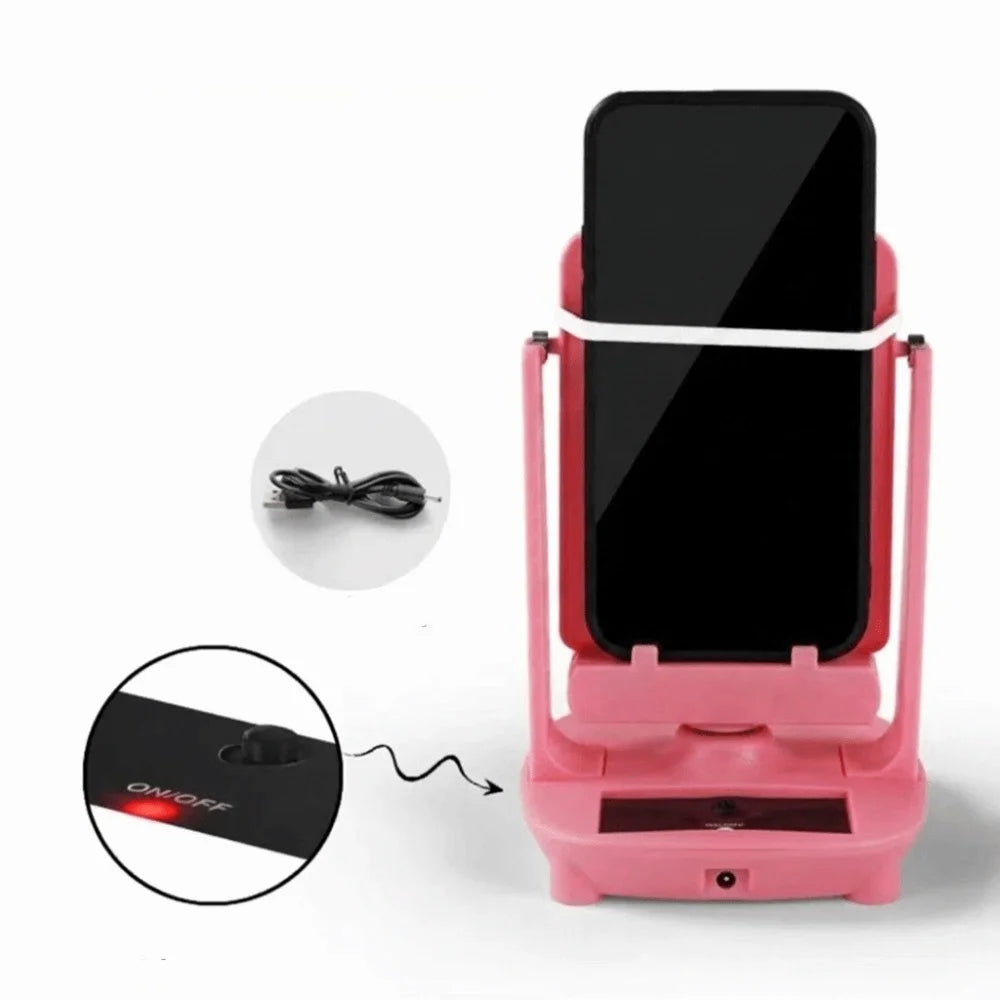 Automatic Dual Phone Swing Step Counter – Hands-Free Pedometer Phone Swing Pedometer Axl 08 on-off button