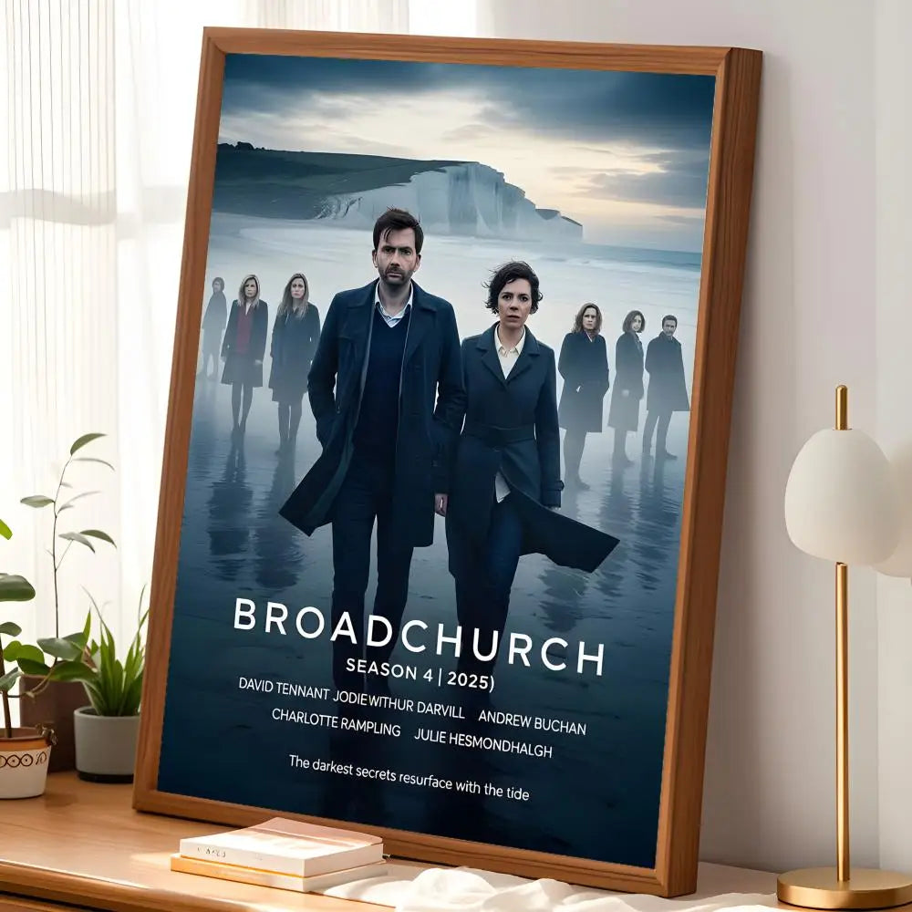 Broadchurch HD PVC Self-Stick Wall Art Poster | Waterproof Decor Wall Art Poster Axl