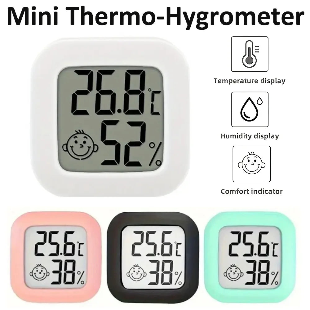 Digital Thermometer Hygrometer – LCD Indoor Temp & Humidity Meter Thermometer Hygrometer Axl