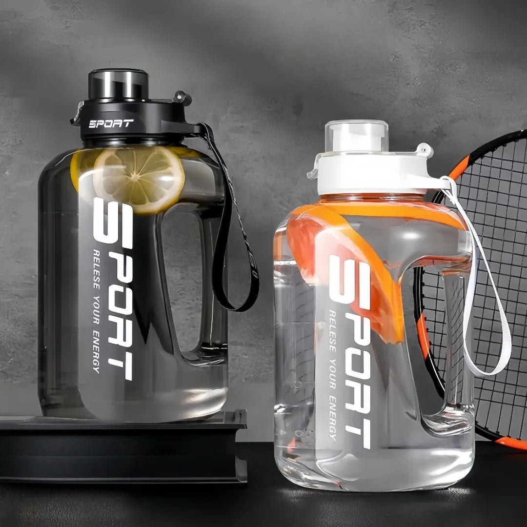 Large Capacity Sports Water Bottle with Straw – 2.7L / 1.7L Sports Water Bottle Axl