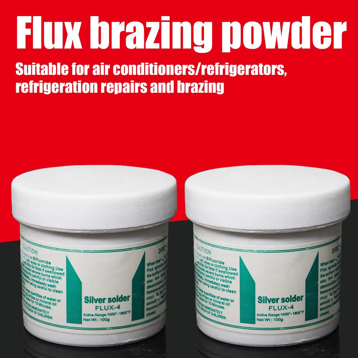 Soldering Flux 100g Silver Copper Welding Powder – HVAC & Fridge Soldering Flux Powder Axl