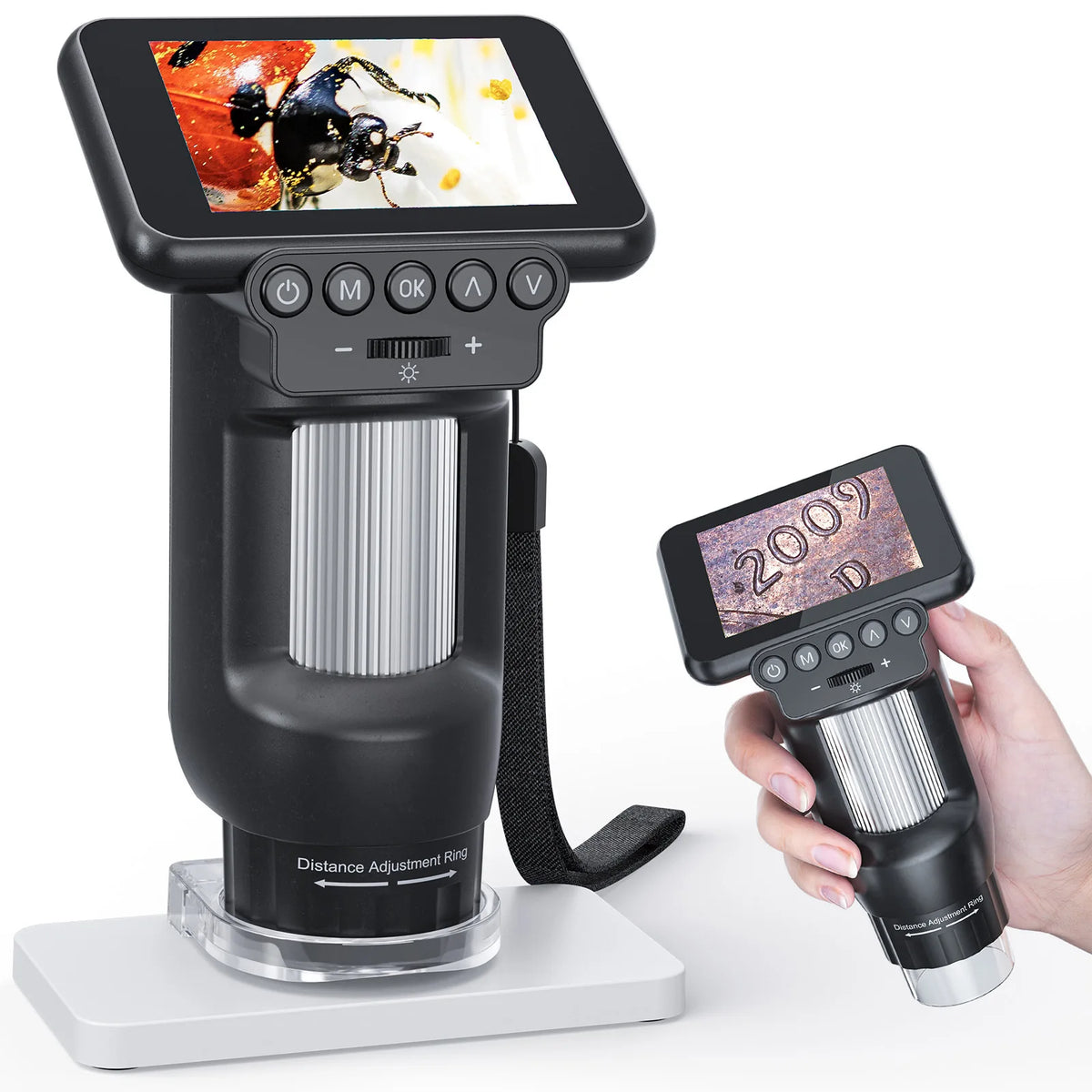 Portable Handheld Digital Microscope 500X – Kids Science Toy Digital Microscope Axl