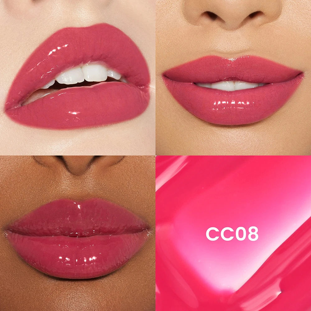 Vegan Matte Liquid Lipstick & Lip Gloss – Dual Texture Nude Lip Gloss Axl CC08 30pcs with logo