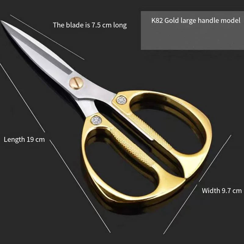 Multifunction Zinc Alloy Kitchen & Tailor Scissors | Cutting Tool Multifunction Scissors Axl K82goldenJD