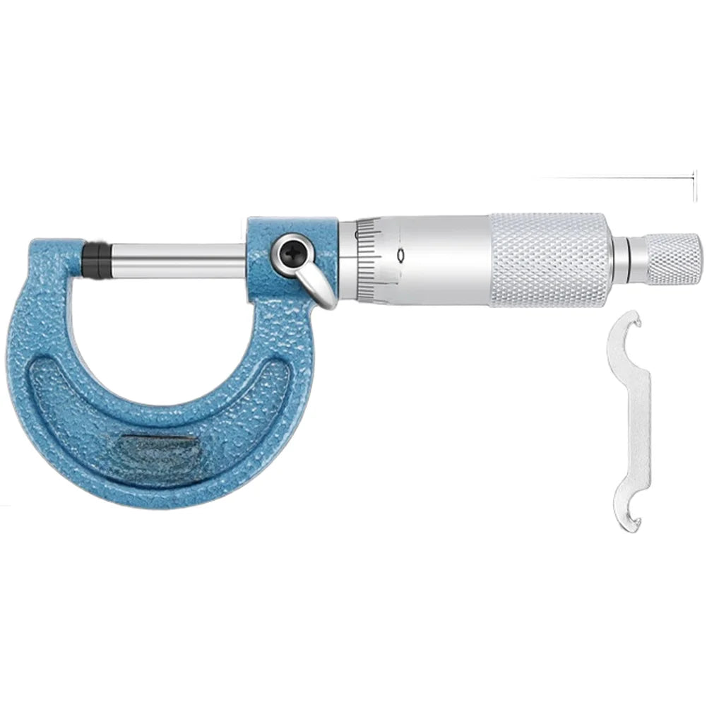Outside Micrometer 0–75mm | 0.01mm Precision Measuring Tool Outside Micrometer Axl 0-25mm China Mainland