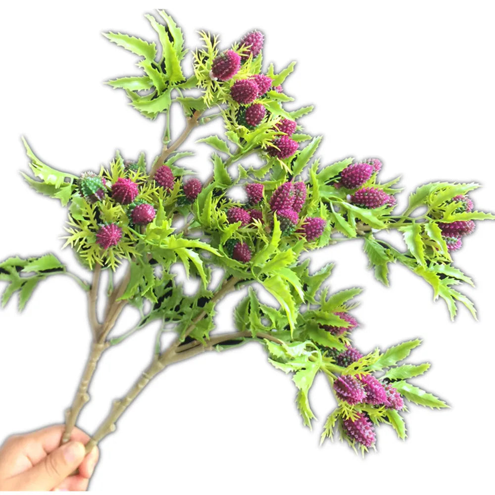 Artificial Berry Stem Fake Greenery – Wedding & Home Decor Artificial Floral Stem Axl