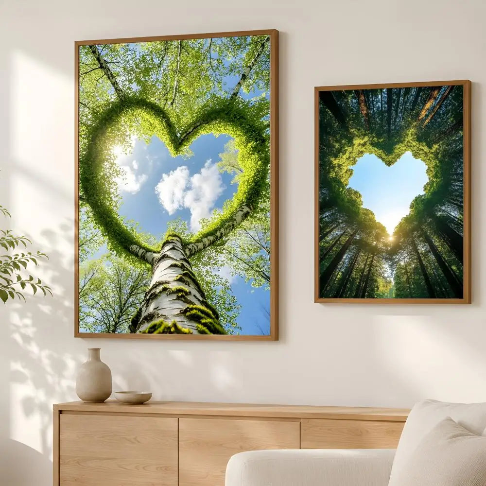 Self-Stick HD PVC Flower Landscape Wall Art Poster | Waterproof Wall Art Poster Axl
