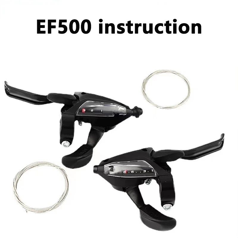 Mountain Bike Finger Shifter 21/24/27 Speed – Aluminum Alloy Bike Gear Shifter Axl