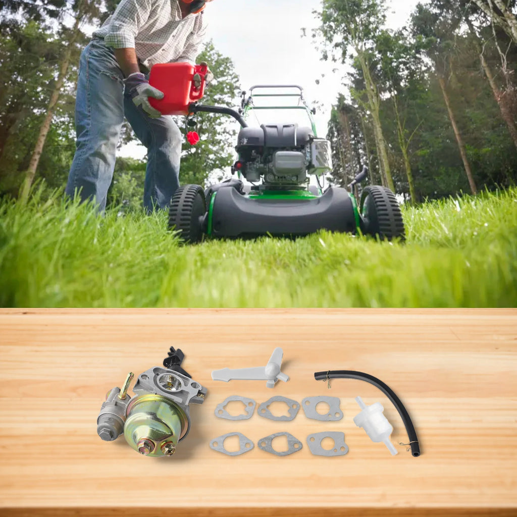 Honda GX120–GX200 Carburetor Kit with Gasket Set – 10 Pc Carburetor Repair Kit Axl