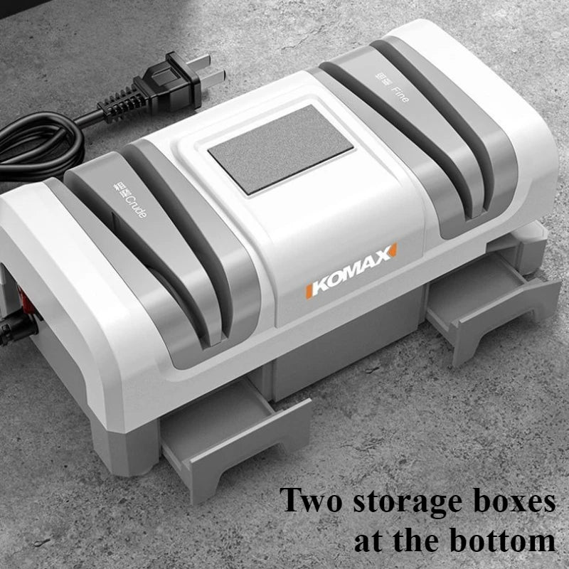 Electric Knife & Scissors Sharpener – Auto Kitchen Grinder Electric Knife Sharpener Axl