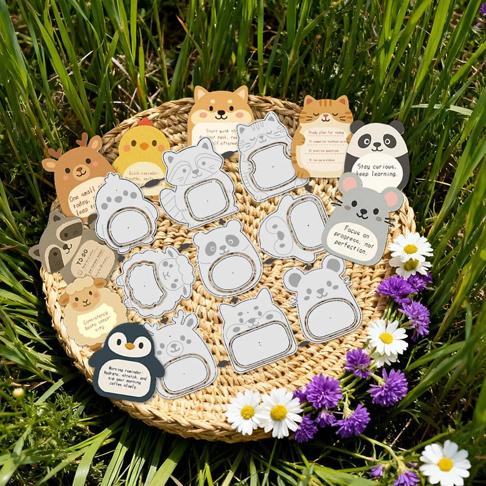 Animal Carbon Steel Cutting Dies – DIY Scrapbooking Stencils Craft Cutting Dies Axl