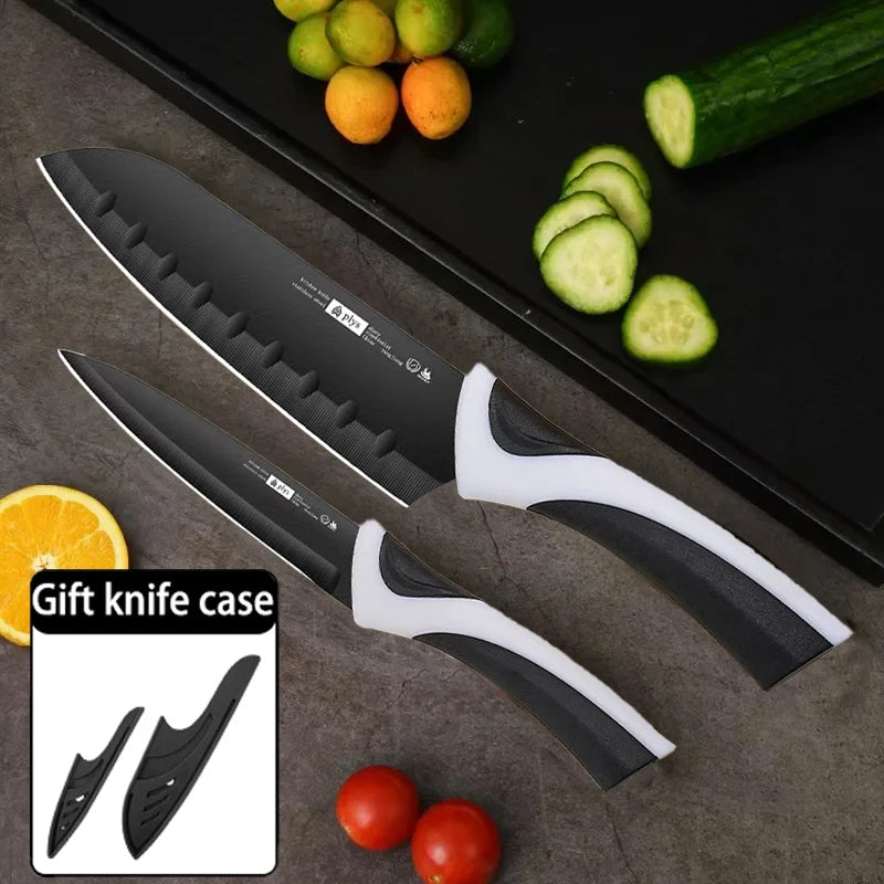 Stainless Steel Kitchen Fruit Knife with Cover | Multi-Use Kitchen Knife Axl