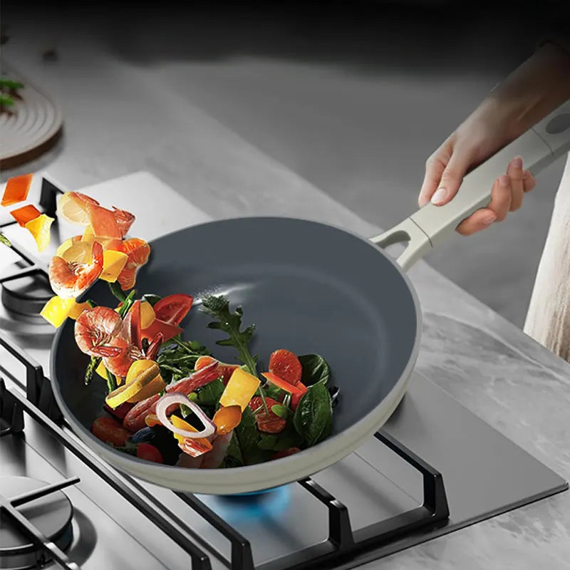 Non-Stick Ceramic Frying Pan – Egg, Omelet & Pancake Skillet Ceramic Frying Pan Axl