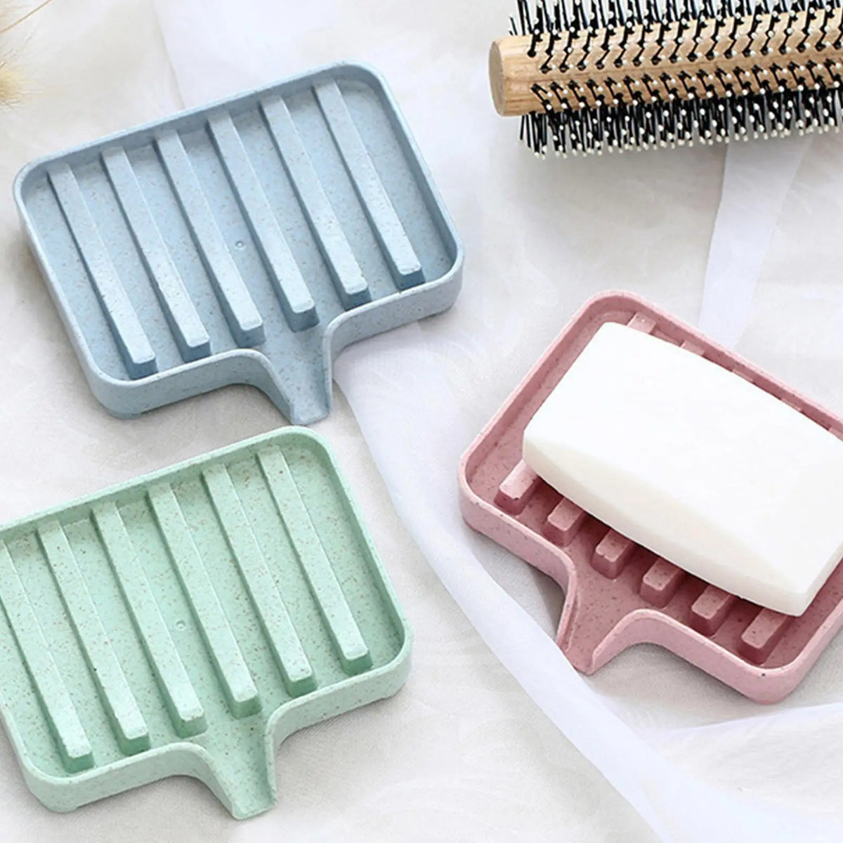 Draining Soap Dish – Space-Saving Shower Soap Holder Soap Dish Axl
