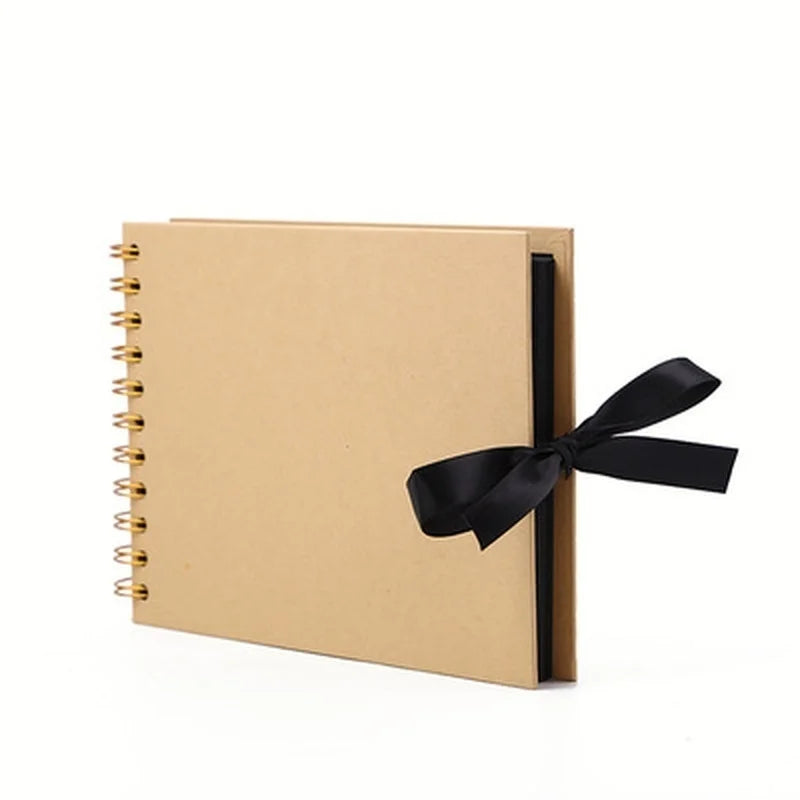 DIY Scrapbook Photo Album – 30-Page Memory Book | Gift Idea Scrapbook Photo Album Axl Yellow