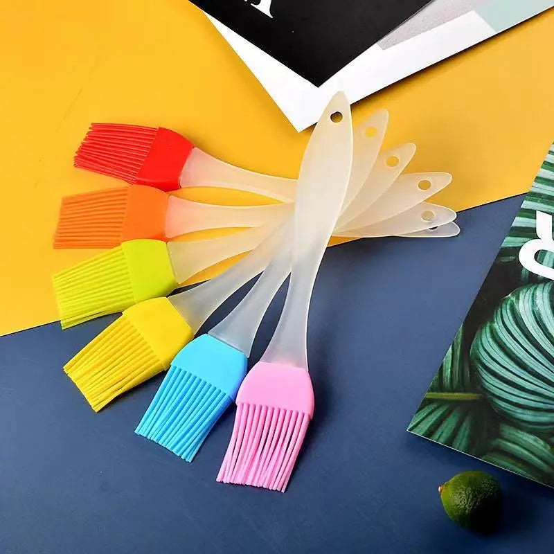 Silicone Baking & BBQ Oil Brush – Heat-Resistant, Non-Shedding Silicone Pastry Brush Axl