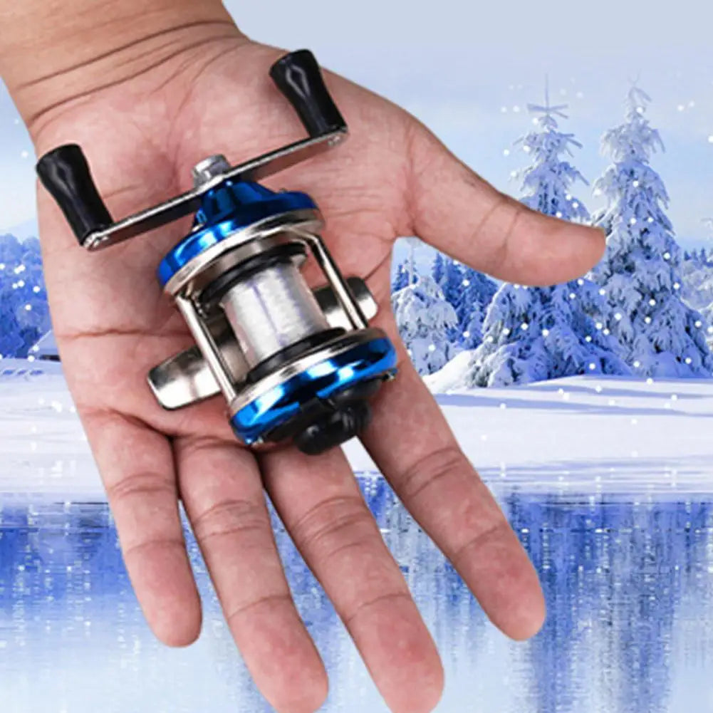 Metal Drum Fishing Reel – Left & Right Interchangeable Handle Drum Fishing Reel Axl