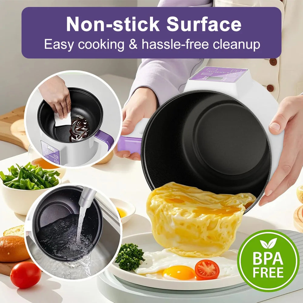 BALASHOV Mini Electric Rice Cooker – Non-Stick Multi Cooker Electric Rice Cooker Axl