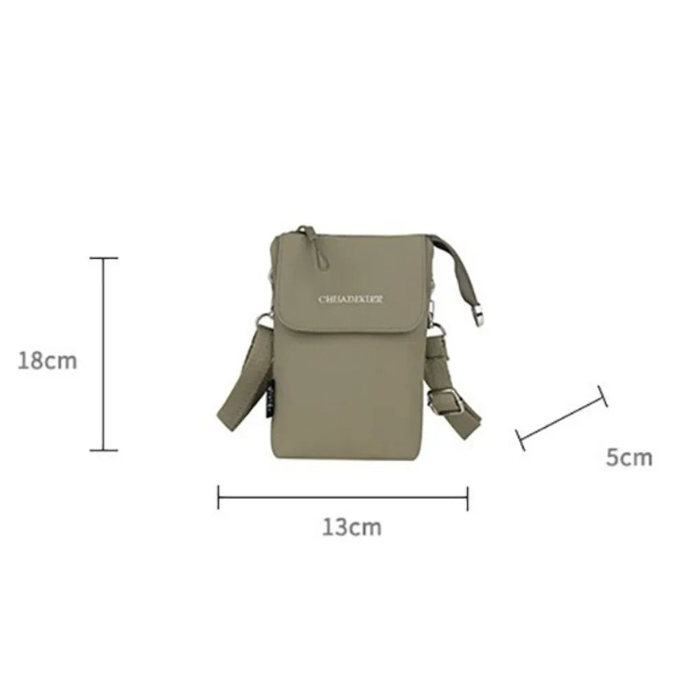 Mini Nylon Crossbody Bag – Lightweight Phone & Coin Purse Mini Crossbody Bag Axl
