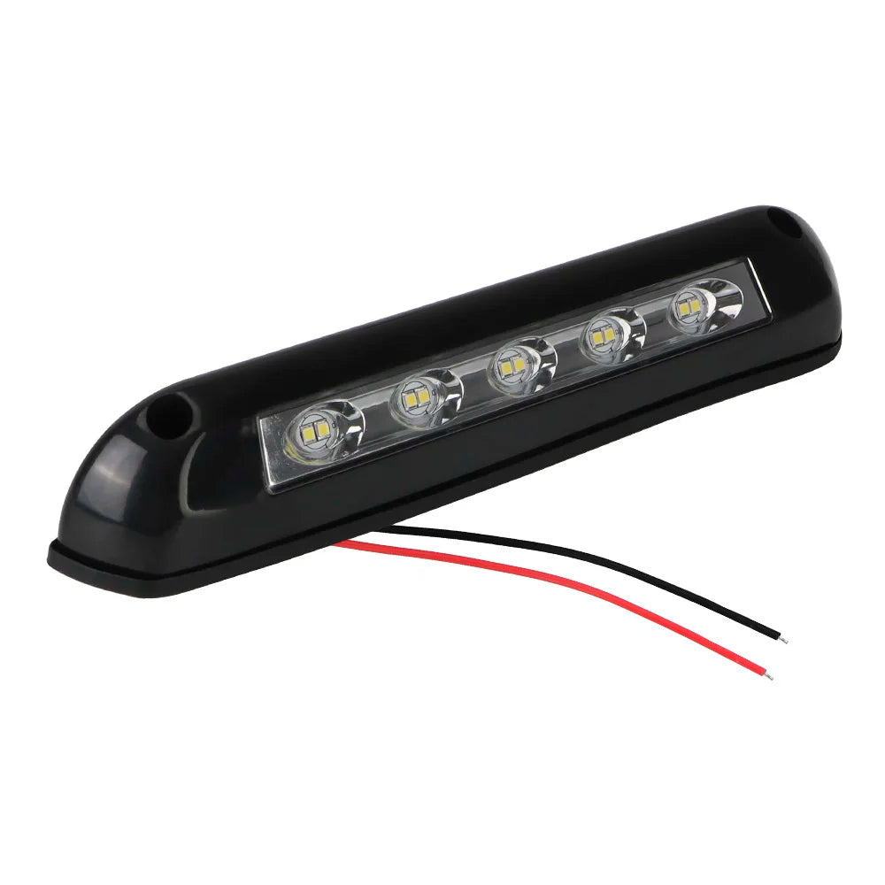 LED Awning Porch Light 12V/24V IP67 Waterproof RV Caravan Lamp LED Awning Light Axl black