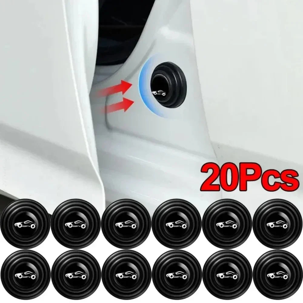 Car Door Silicone Buffer Pads – Anti-Noise Shock Absorber Mat Car Door Buffer Pad Axl