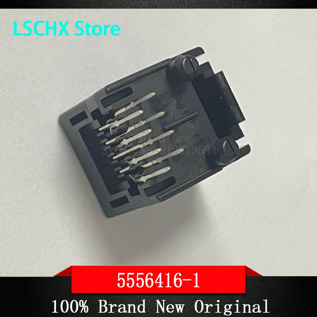 10-Pack RJ45 8P 180° Unshielded Ethernet Connectors | 5556416-1 Ethernet Connector Axl