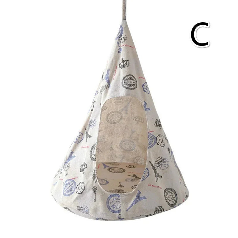 Hanging Cat Hammock Bed – Linen Cage Basket S/L Size Cat Hammock Bed Axl S C