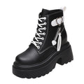 Women's Platform Ankle Boots Chunky Heel Lace-Up | Sizes 5–11 Platform Ankle Boots Axl black 34