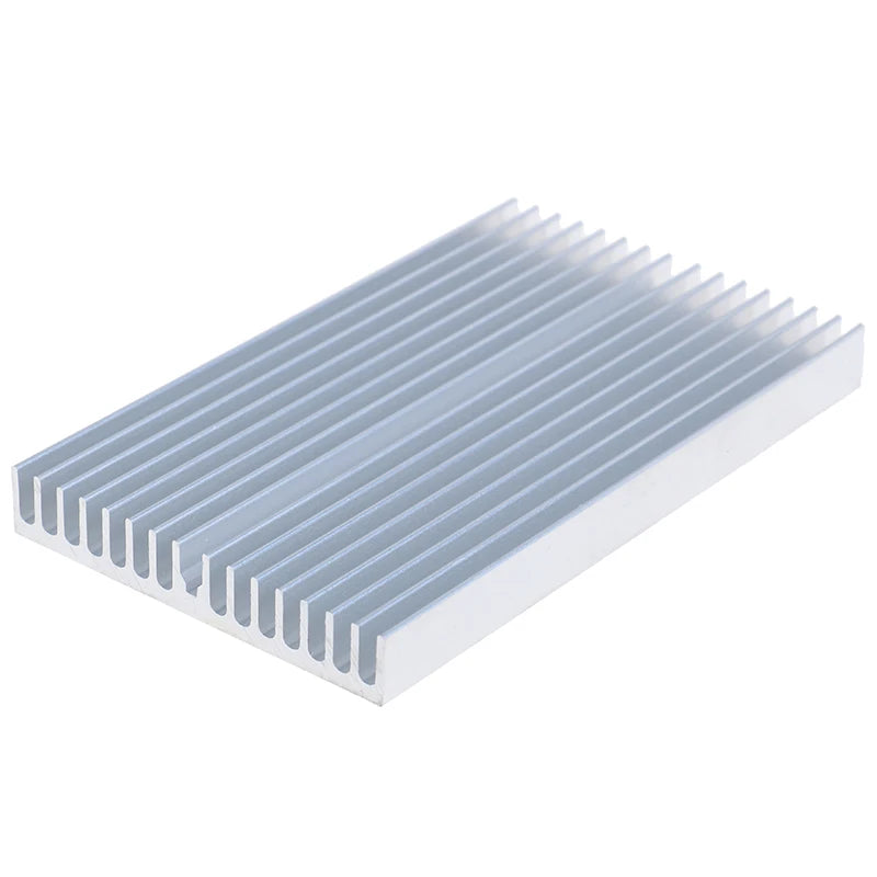 Aluminum Heatsink 100×60×10mm for IC, LED & Transistor Cooling Aluminum Heatsink Axl