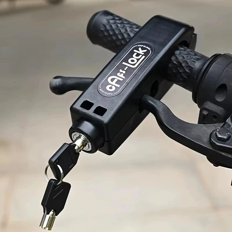 Mini Anti-Theft Handlebar Lock – Bike, Scooter & Motorcycle Handlebar Security Lock Axl